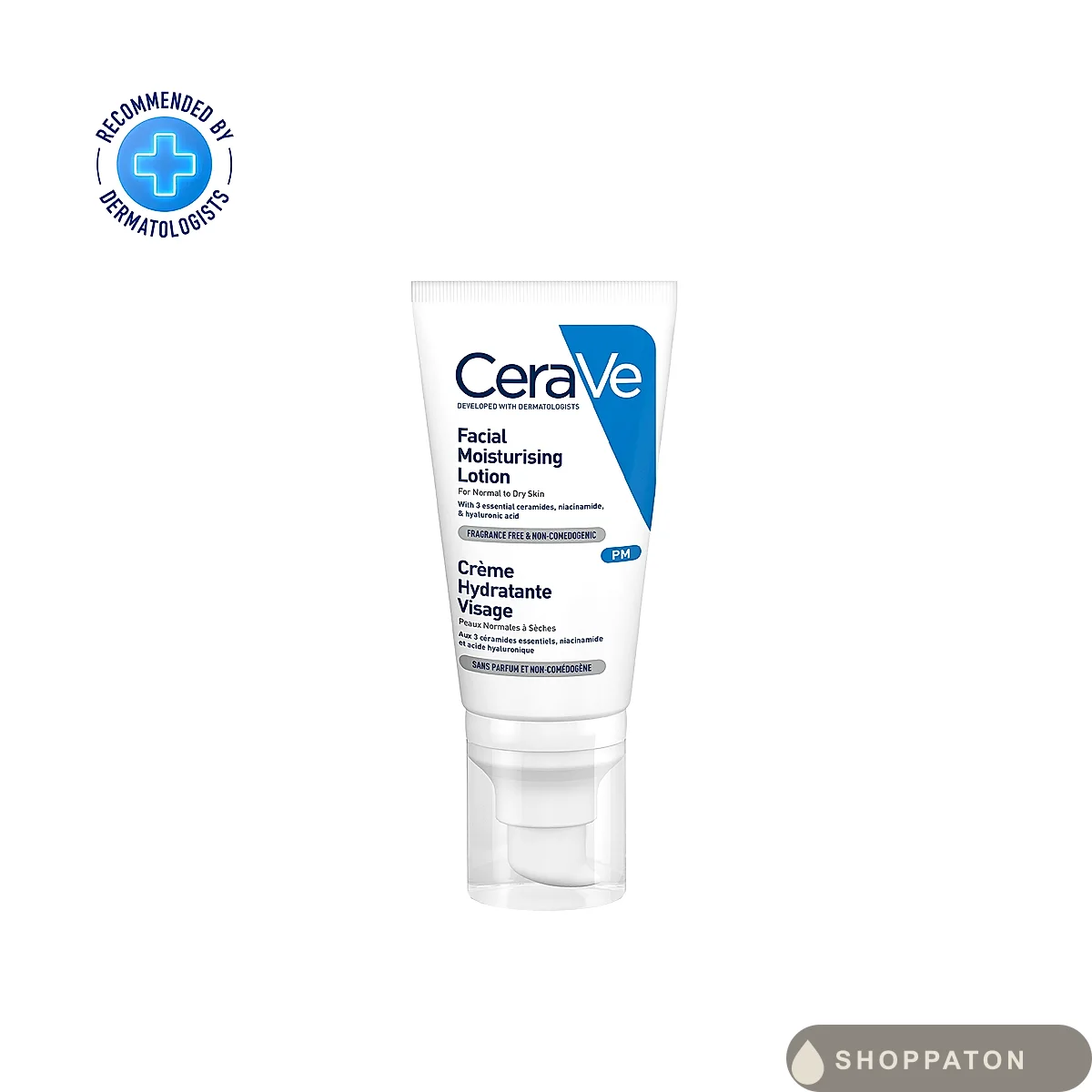 CeraVe PM Facial Moisturising Lotion 52ml by CeraVe, available at Shoppaton Store Nigeria