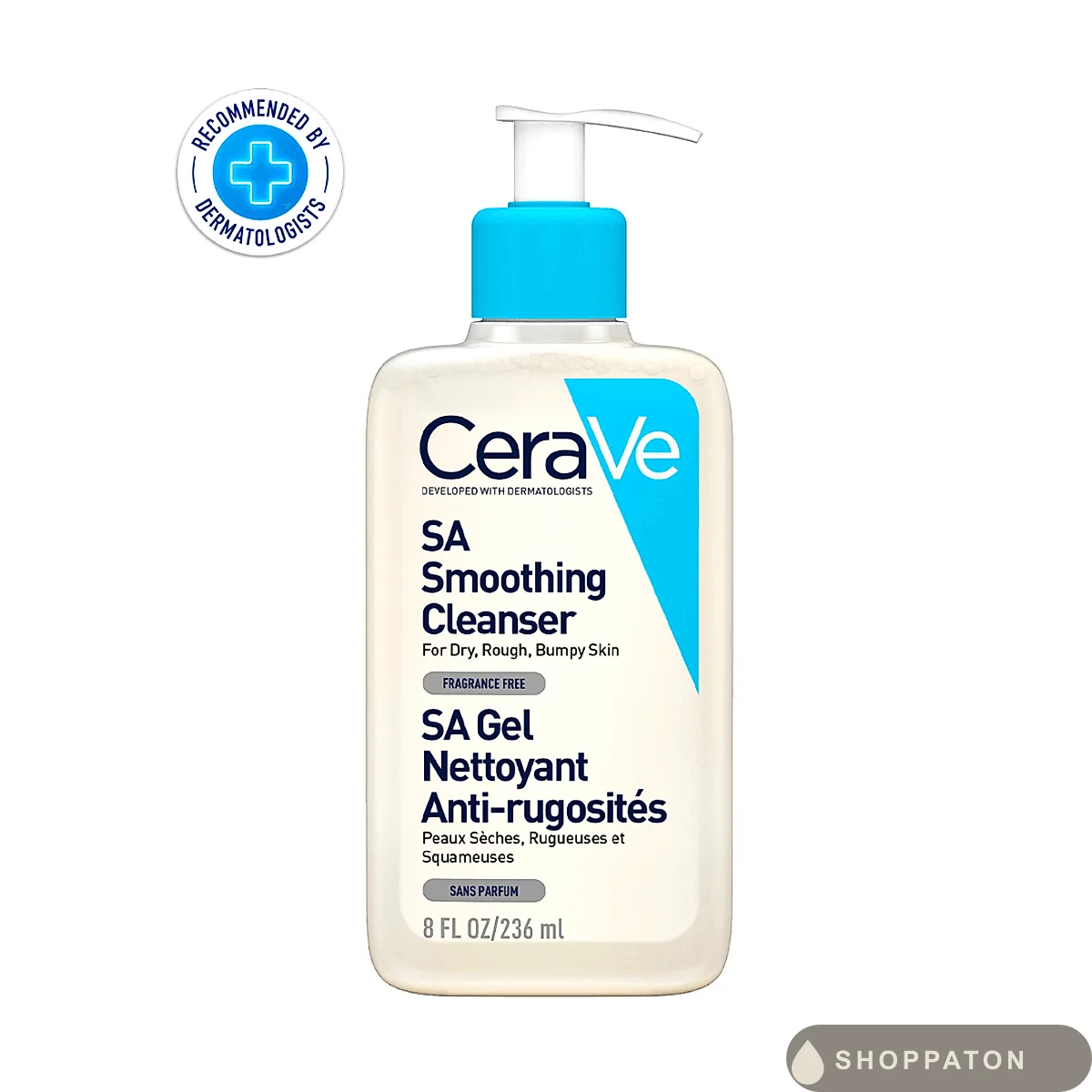 CeraVe SA Smoothing Face and Body Cleanser for Dry, Rough and Bumpy Skin with Salicylic Acid by CeraVe, available at Shoppaton Store Nigeria