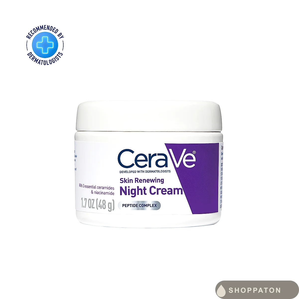 Cerave Skin Renewing Night Cream by CeraVe, available at Shoppaton Store Nigeria