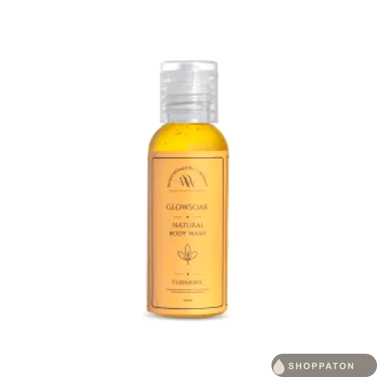 Whiffwonders Glowsoak Natural Body Wash - Turmeric - Mini by Whiffwonders Glowsoak, available at Shoppaton Store Nigeria