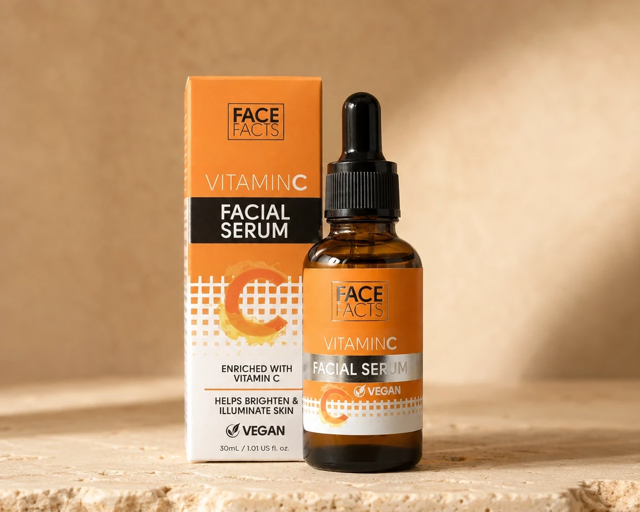 Face Facts Vitamin C Facial Serum 30ml | Shoppaton Store
