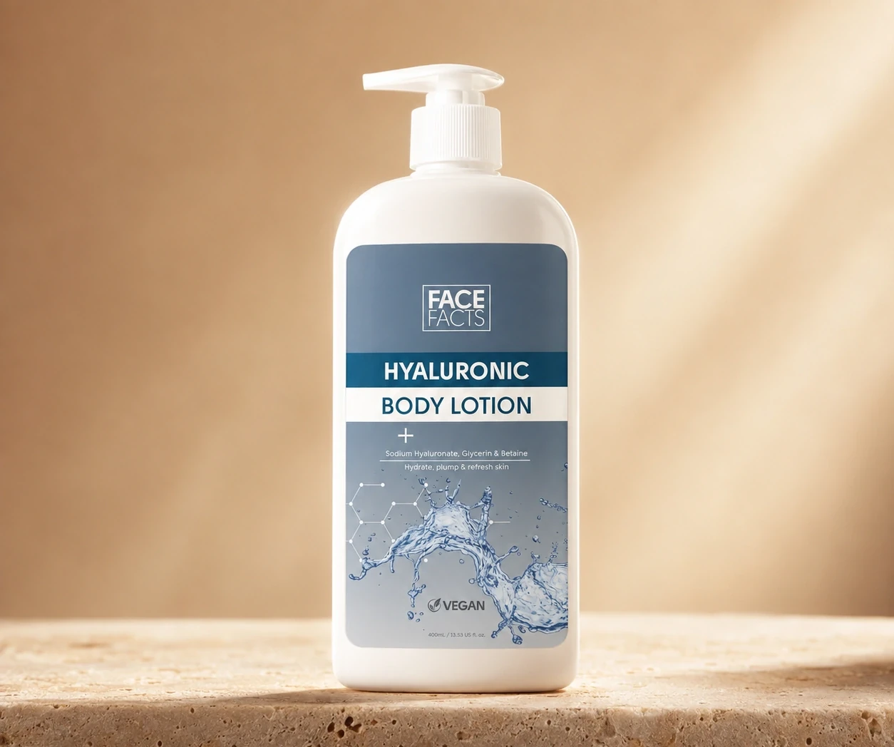 FaceFacts Hyaluronic Body Lotion 400ml | Shoppaton Store