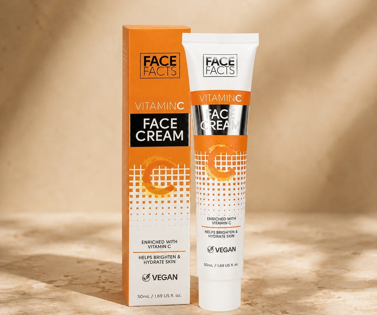 FaceFacts Vitamin C Face Cream 50ml | Shoppaton Store