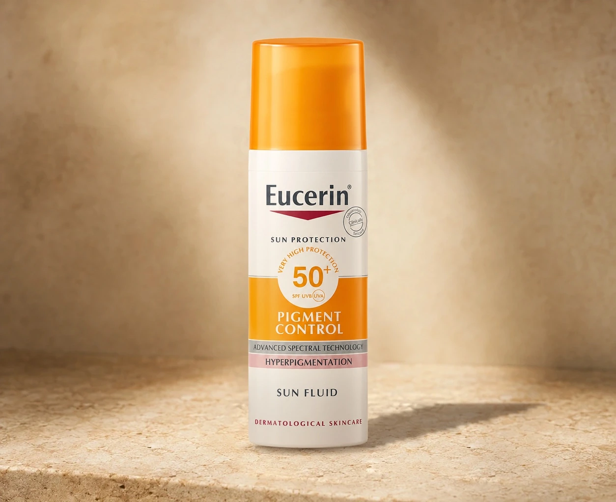Eucerin Pigment Control Sun Fluid SPF50+ for Hyperpigmentation 50ml | Shoppaton Store skincare Nigeria