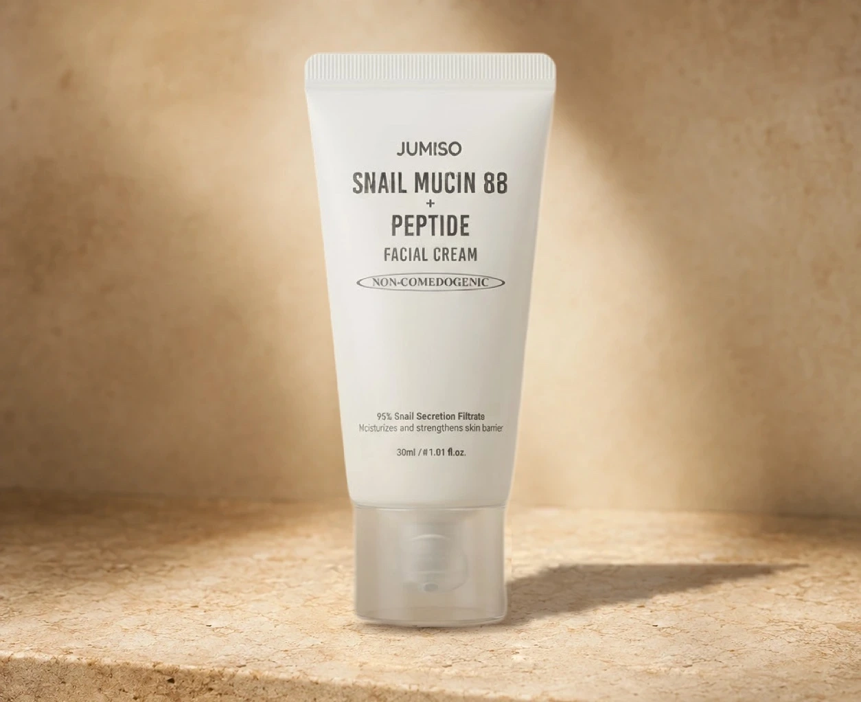(Mini) JUMISO – Snail Mucin 88 + Peptide Facial Cream 30ml | Shoppaton Store skincare Nigeria