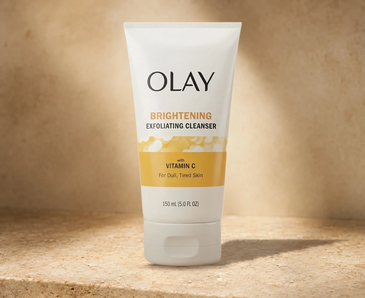Olay Brightening Exfoliating Cleanser with Vitamin C 150ml | Shoppaton Store skincare Nigeria