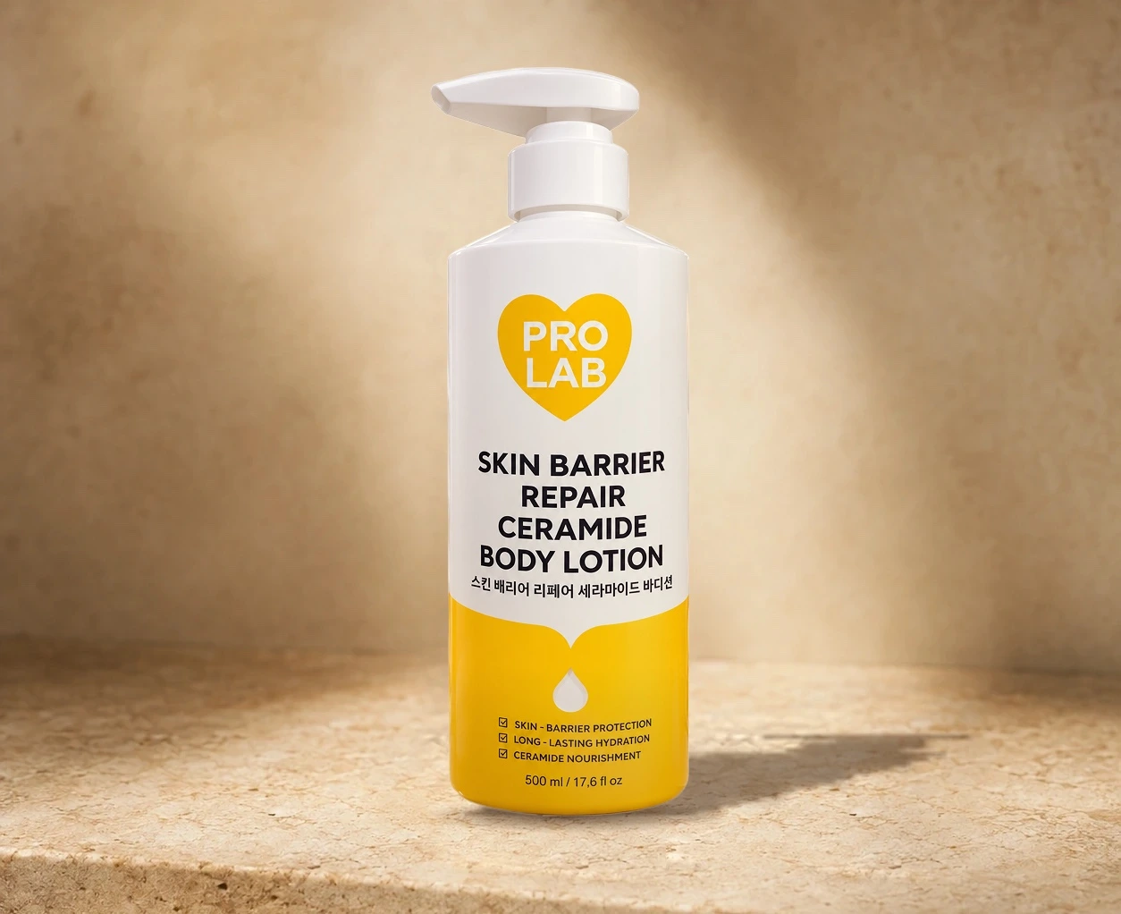 PRO LAB Skin Barrier Repair Ceramide Body Lotion | Shoppaton Store skincare Nigeria