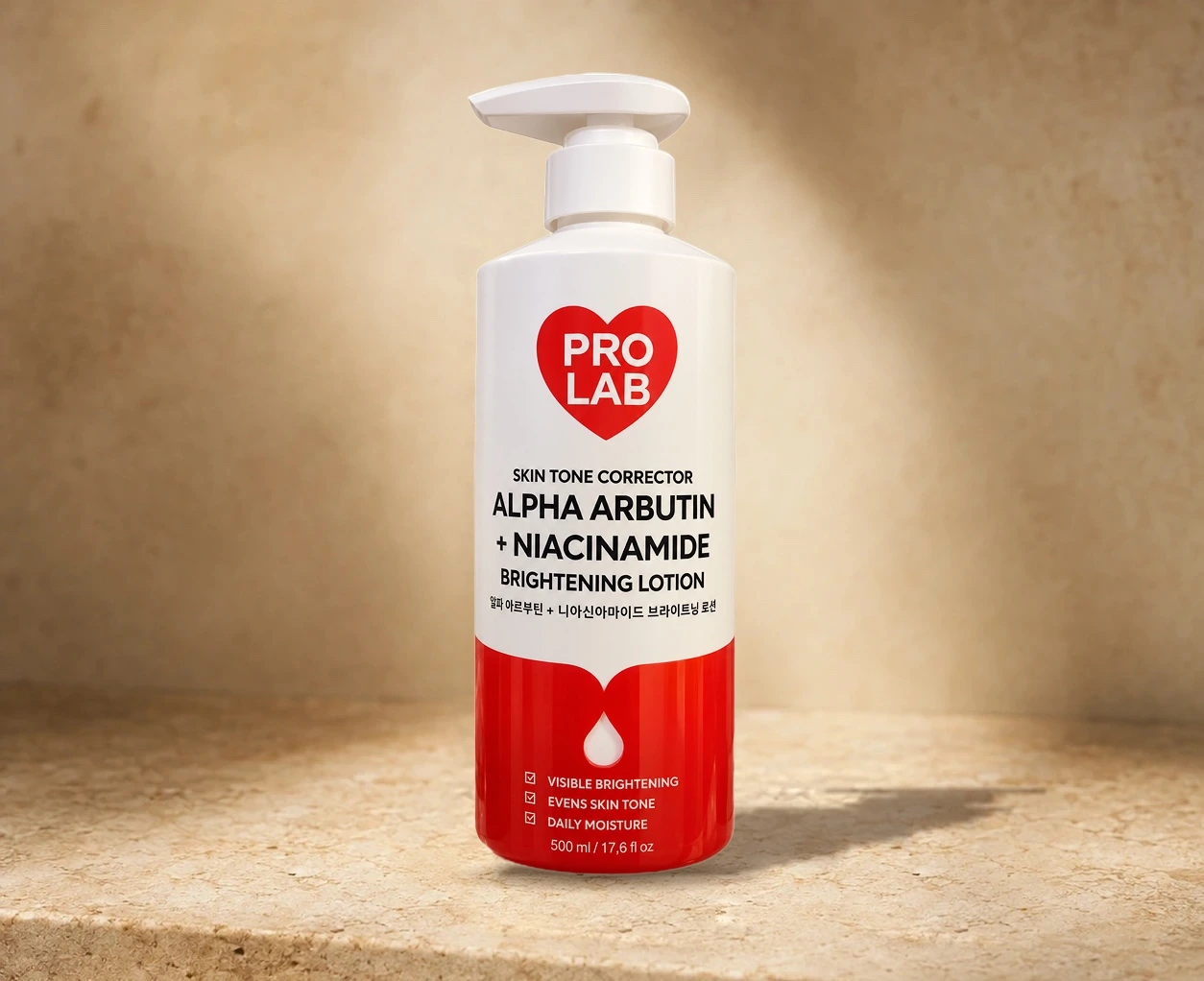 PRO LAB Skin Tone Corrector Alpha Arbutin + Niacinamide Brightening Lotion-500ml | Shoppaton Store skincare Nigeria