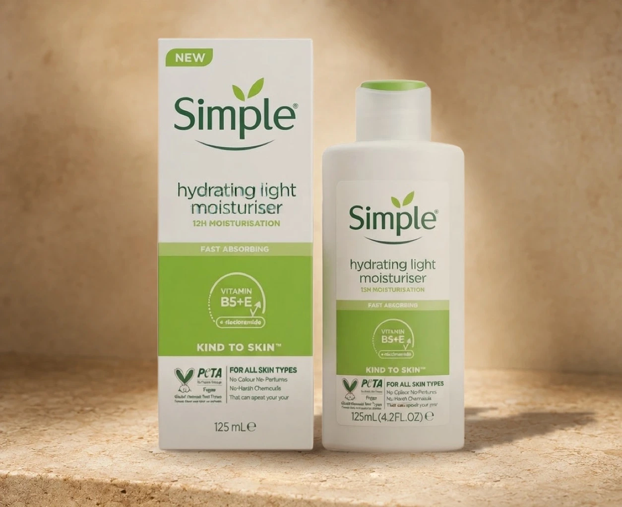 Simple Kind To Skin Hydrating Light Moisturizer 4.2fl oz / 125ml. | Shoppaton Store skincare Nigeria