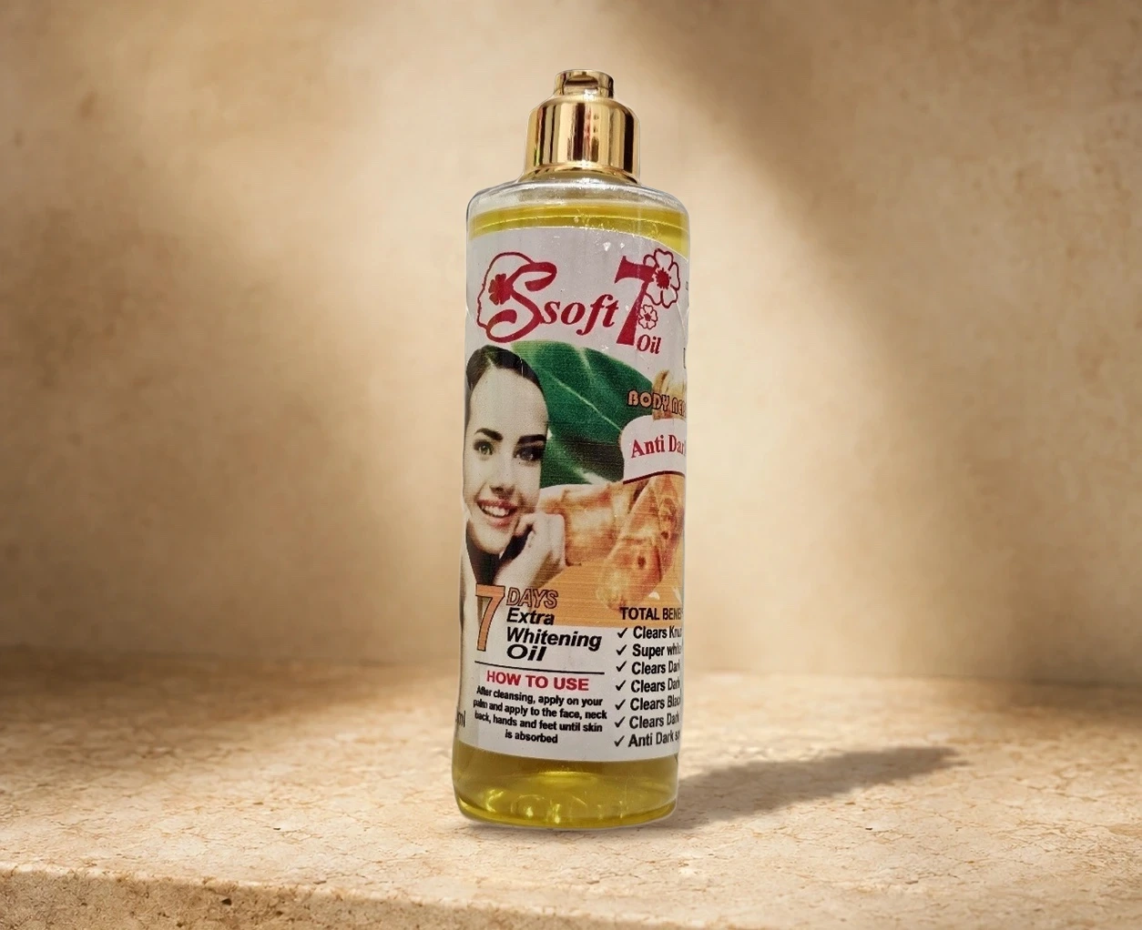 Soft 7 turmeric oil | Shoppaton Store skincare Nigeria